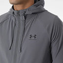 Ensemble De Survetement Stretch Woven UA Vibe 6003001 1386557 Gris Anthracite